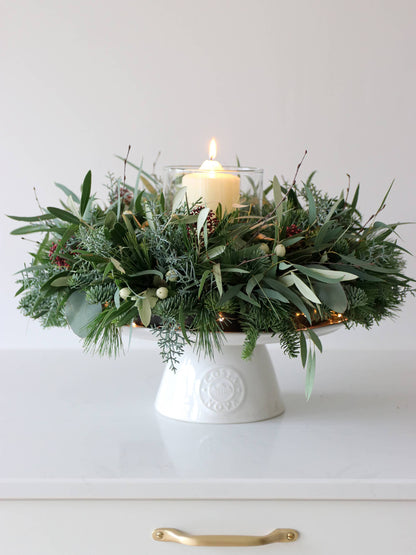 Christmas Wreath & Candle Centrepiece Workshop - Sun 6th December 2026